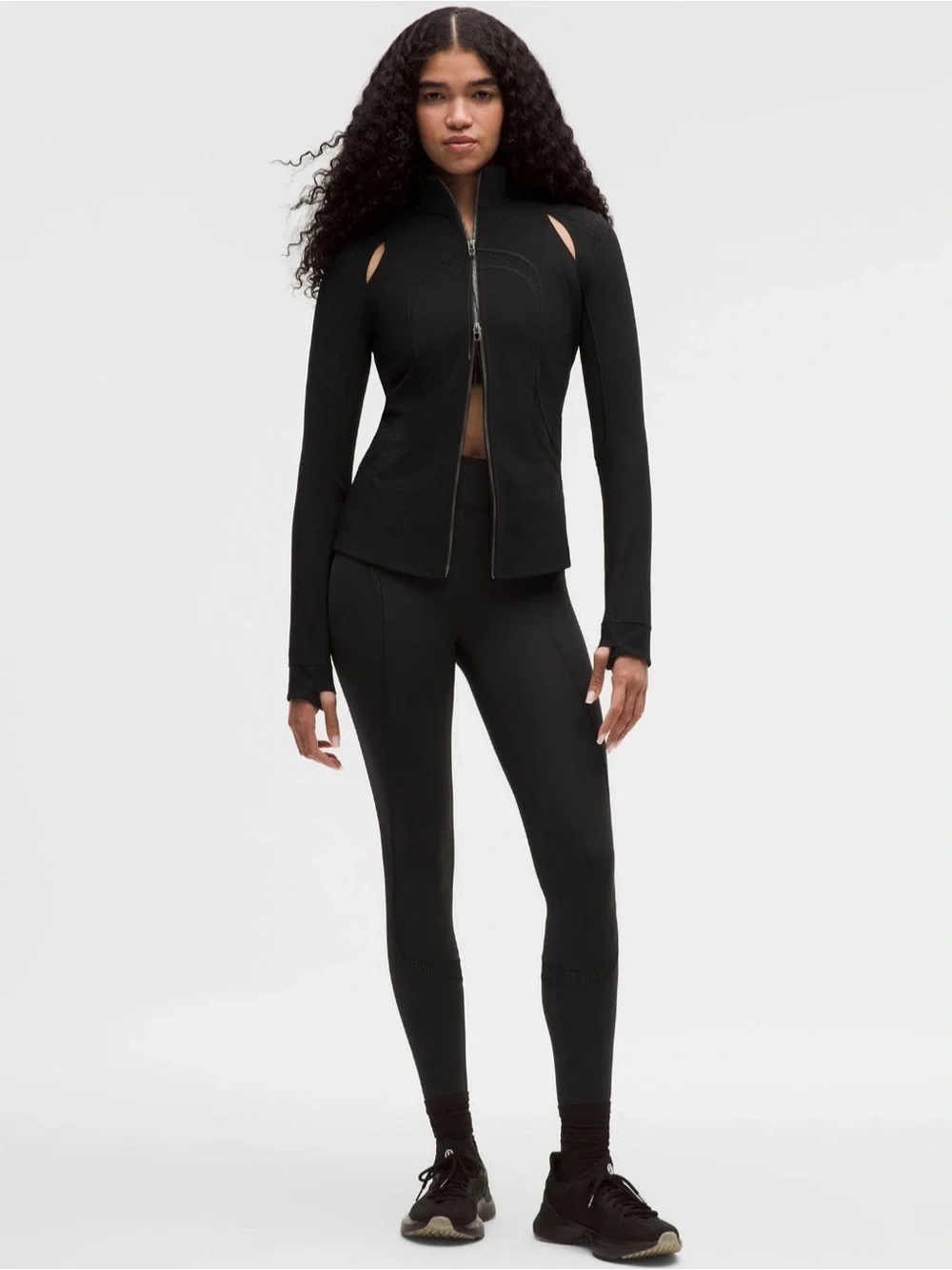 Lululemon Women Perforated Define Jacket *SLNSH, Black, Size 4